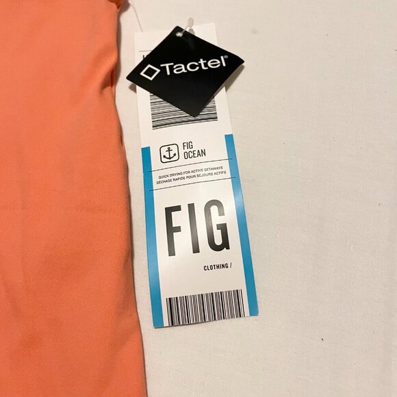 Fig Clothing Ocean Dress Papaya Womens Small - Picture 2 of 16